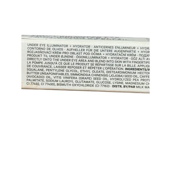 Milk Makeup Sunshine Under Eye Tint + Brighten Hydrator New Box Full Size .2 oz - Picture 5 of 6